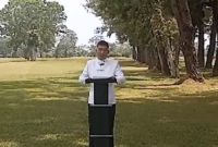 tangkap layar video viral seorang pria mengaku nabi.