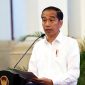Presiden Joko Widodo saat memberikan intruksi bantuan untuk korban gempa bumi di bawean Dok.ist
