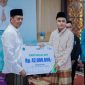 Masrukin, Pj Bupati Pamekasan Memberikan Santunan Jaminan Kematian sebagai Penghargaan bagi Ahli Waris Guru Ngaji