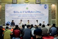  Pemkab Pamekasan Gelar Buka Bersama Media, Perkuat Silaturahmi.