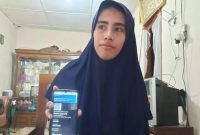 Keterangan naffa saat memberitahu publik terkait kelulusannya dok. Inspirasimedan