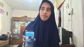 Keterangan naffa saat memberitahu publik terkait kelulusannya dok. Inspirasimedan