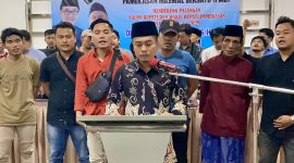 Pamekasan Milenial Bersatu (PMB) deklarasikan pasangan calon Bupati dan Wakil Bupati Pamekasan, KH Kholilurrahman dan H Halili, dalam Pemilihan Kepala Daerah (Pilkada) 2024. 