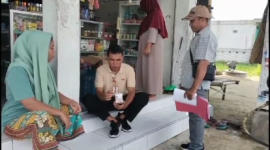 Sasaran sosialisasi tetap difokuskan pada toko kelontong, tempat pengiriman jasa, dan terminal.