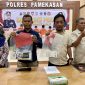 Jumpa pers polres Pamekasan.