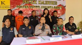 jumpa pers Polsek Kalideres.