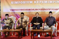Empat calon bupati yang hadir, yaitu Firman Syah Ali, Fattah Jasin, Kholilurrahman, dan Rudy Susanto, antusias memaparkan gagasan dan strategi mereka untuk memajukan Pamekasan.