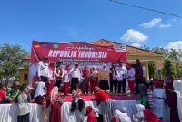 Ribuan KPM PKH Pakong Berjalan Sehat, Meriahkan HUT RI dan Dongkrak UMKM.