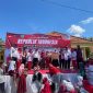 Ribuan KPM PKH Pakong Berjalan Sehat, Meriahkan HUT RI dan Dongkrak UMKM.