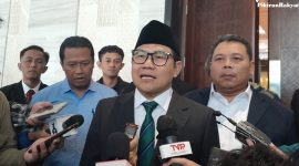 Muhaimin Iskandar, saat memberikan keterangan Didepan Awak Media (Dok. TVP)