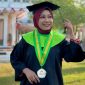St. Maizah, S.Pd Wisudawan Terbaik Program Studi Manajemen Pendidikan Islam IAIN Madura (WISUDA 39)