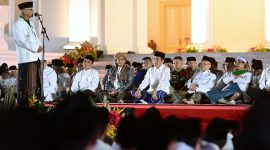 Acara Zikir dan Doa Kebangsaan di Halaman Istana Merdeka Mendapat Apresiasi dari Berbagai Tokoh Agama dan Masyarakat.
