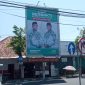 Billboard Ra Baqir-Taufadi terpampang di berbagai sudut Kota Pamekasan.