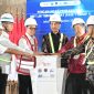 Presiden Jokowi resmikan pembangunan MRT Jakarta Lin Timur-Barat Fase 1, sambut kesuksesan fase pertama yang operasional sejak 2019.