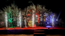 PJ Bupati Pamekasan, Masrukin resmi membuka Festival Hari Jadi Pamekasan.