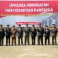 Foto bersama di upacara hari kesaktian pancasila di lapangan Nagara Bhakti Mandhapa Aghung Ronggosukowati, Selasa (1/10/2024).