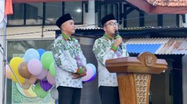 Calon Bupati dan Wakil Bupati nomor urut 3, Muhammad Baqir Aminatullah dan Taufadi (BERBAKTI).