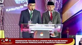 Tangkap layar Paslon nomor 3, Ra Baqir-Taufadi.