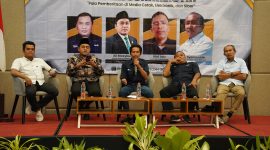 Kuliah jurnalistik PWI Pamekasan.