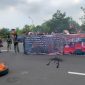 Jaka Jatim lancarkan aksi demo di depan Kantor Badan Perencanaan Pembangunan Daerah (Bappeda) Jatim.