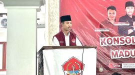 Koordinator Aliansi BEM Pamekasan, Mahrus Soleh.