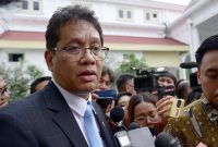 Menteri Keuangan Purbaya Yudhi Sadewa memberikan keterangannya usai rapat terbatas di Istana Kepresidenan, Jakarta.