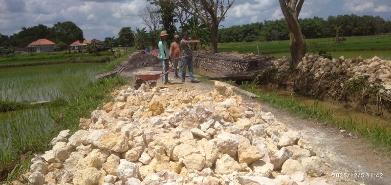 Kontraktor pastikan proyek irigasi berjalan transparan dan akuntabel.
