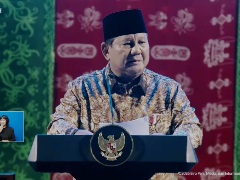 Presiden Prabowo Subianto.