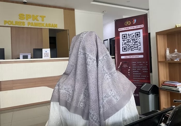 korban dugaan pelecehan seksual melapor ke Polres Pamekasan.
