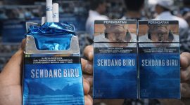 Rokok ilegal SendangBiru.